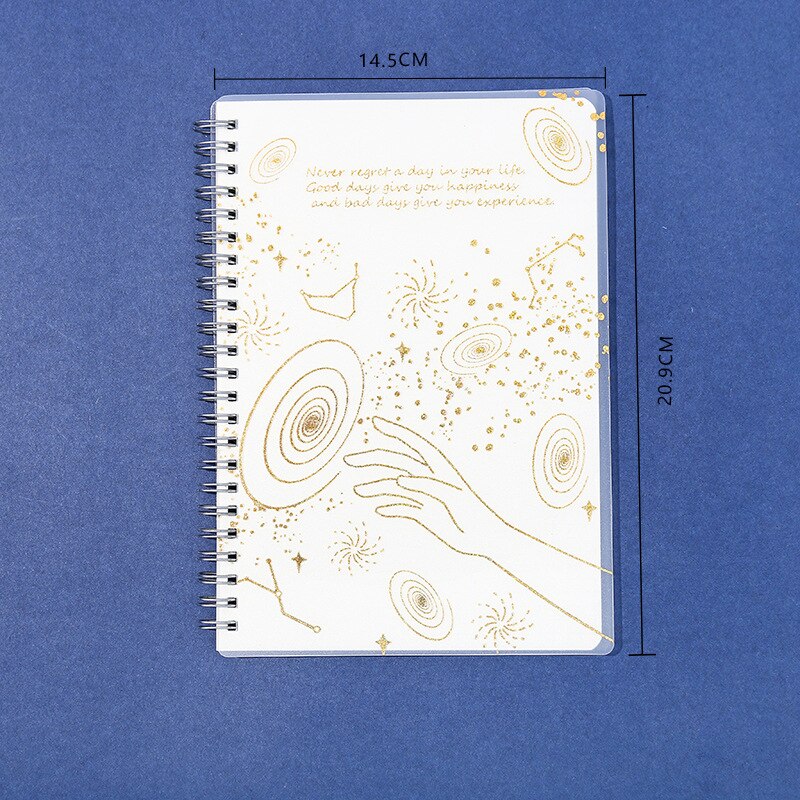 Agenda planificateur sirène A5 spirale cahier grille ligne dessin temps mémo planification école bureau calendrier papeterie pour: Mermaid D-Line