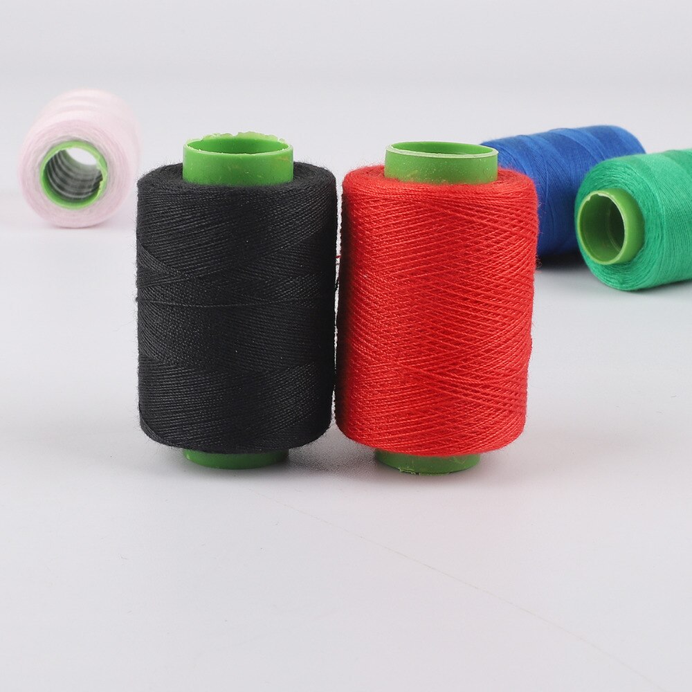 Luja ompelulanka 300 metriä 10 kpl monivärinen puuvillalanka käsinompelutarvikkeisiin