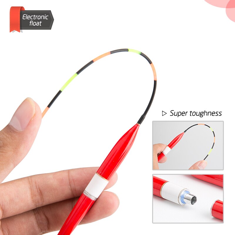 3pcs/lot Luminous Electronic Fishing Float Fishing Tackle Fishing Float Long Tail Night Float