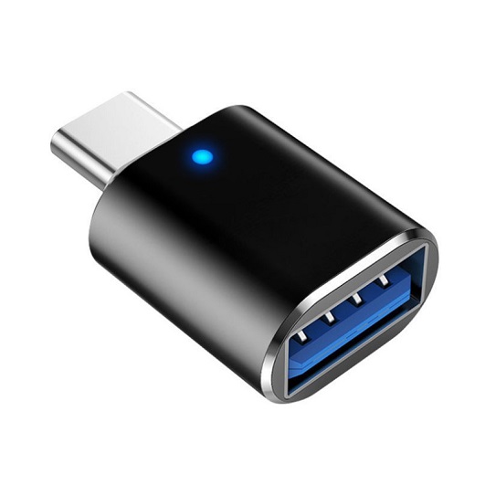 Adaptateur OTG USB-C Vers USB 3.0 – 21 Cm – Transfert Direct Photos/Vidéos Vers Clé USB Sans Ordinateur – Compatible Huawei P30 Et Plus