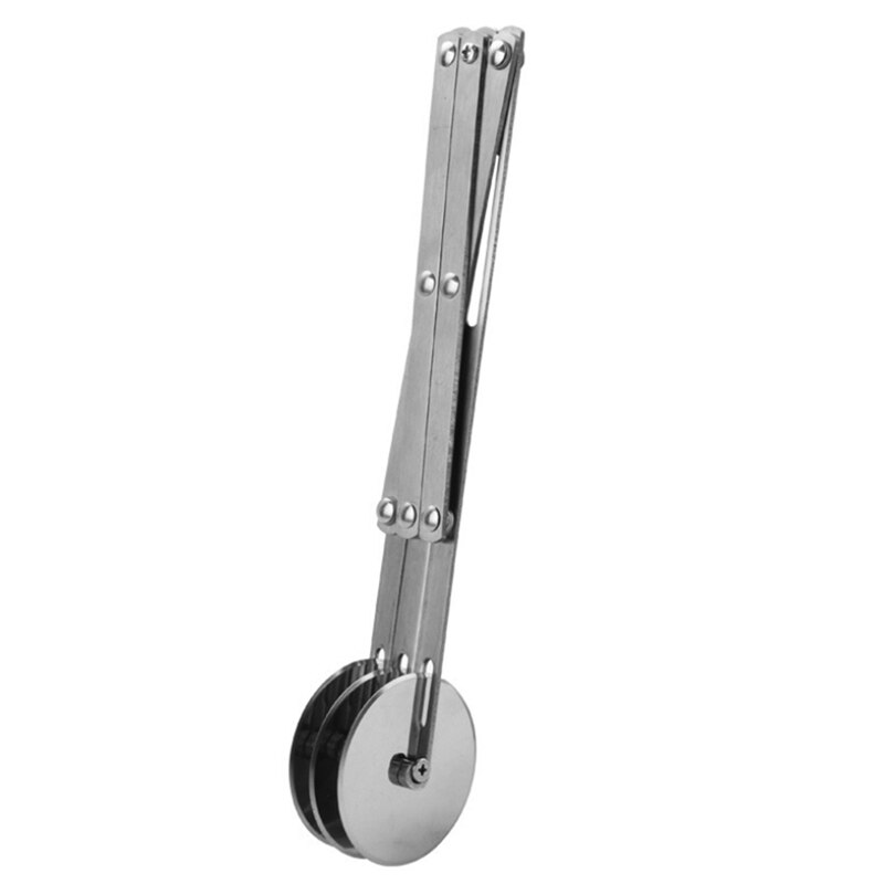 Rvs Deeg Divider Cutter Side Pasta Mes Flexibele Roller Blade Gebak Pizza Dunschiller Bakken Tool