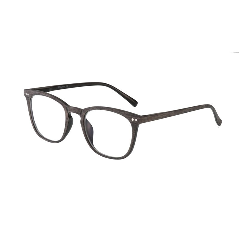 Zilead Smart Kleurveranderende Afgewerkte Bijziendheid Bril Imitatie Hout Bijziend Zonnebril Voor Vrouwen & Mannen Minus Brillen 0 ~-4.0: WHITE / +200
