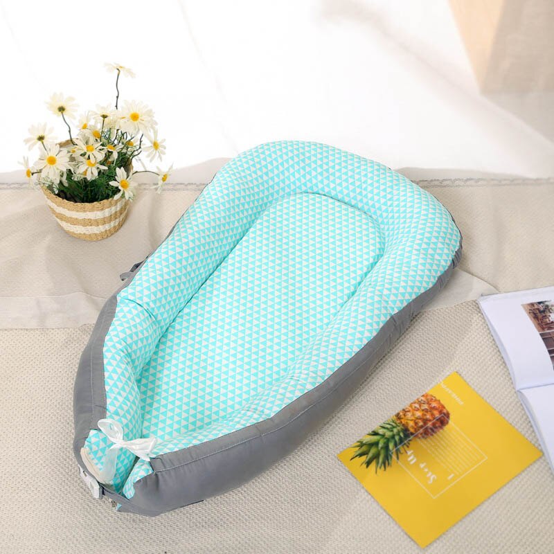 Baumwolle Tragbare Baby Schlaf Nest Stubenwagen bionisch Baby Kinderbett Bett Tragbaren Abnehmbaren Und Waschbar Krippe für Neugeborene 0-36 monate: 7