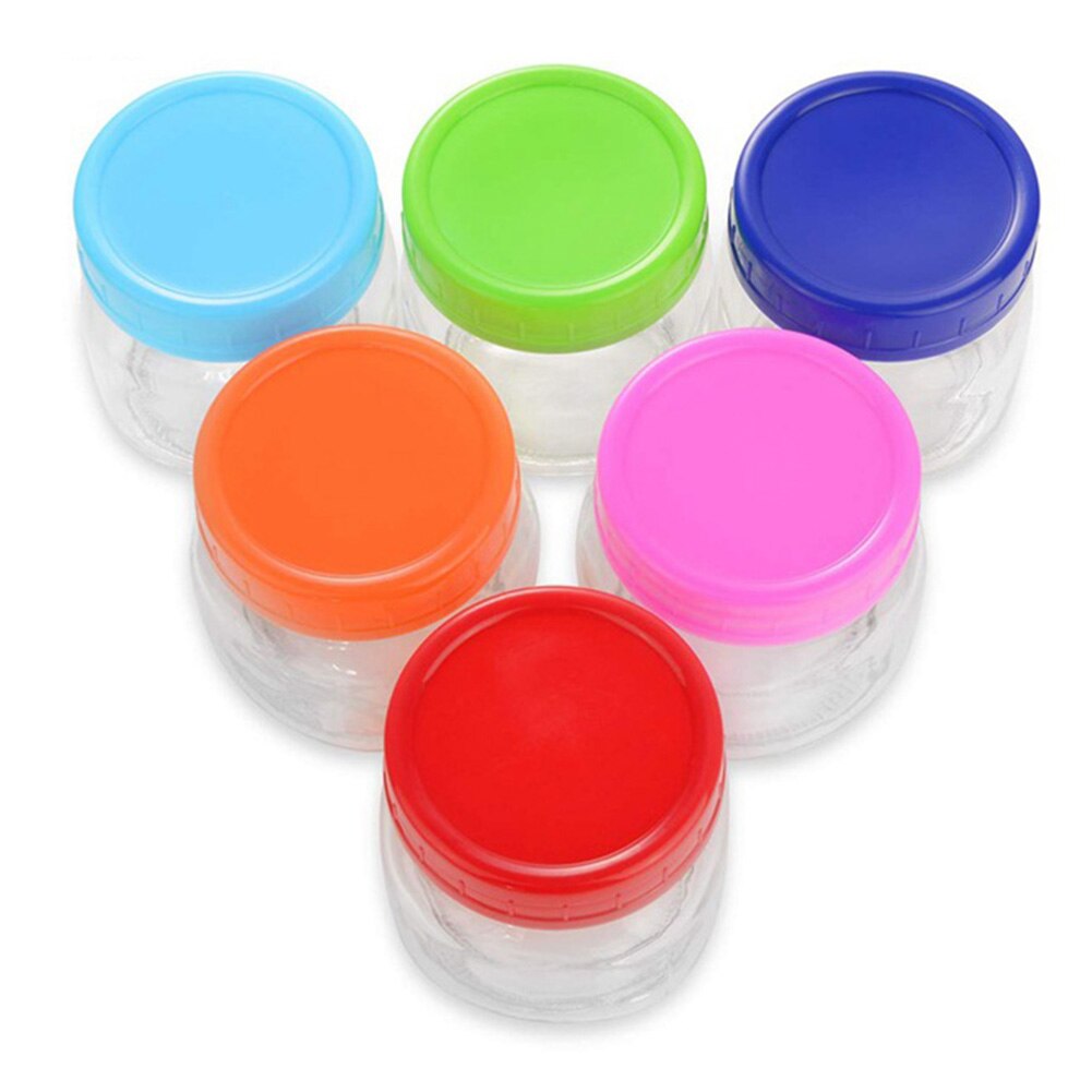 24Pcs Reusable Mason Jar Lids Cover Wide Mouth Mason Jar Lids Fermentation Lid Cap for Sauerkraut Kimchi Pickles Jar Lids Cover