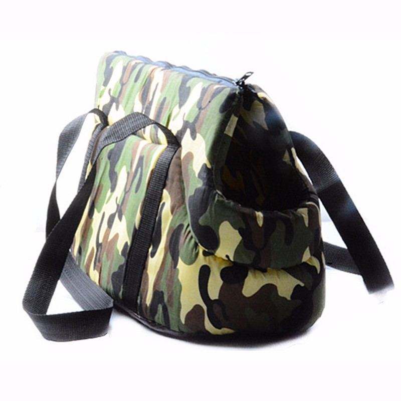 Abrrlo Hond Tas Classic Pet Carrier Voor Kleine Hond Chihuahua Comfort Reizen Kitten Rugzak Puppy Kat Hond Zakken Outdoor Huisdier supply: Camouflage Green / M