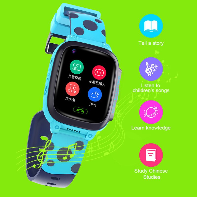 1Pcs Kinderen Horloge Y95 4G Kids Smart Horloge Waterdicht Gps + Wifi + Lbs Tracker Sos Video Call voor Kind Intelligente Telefoon Horloge