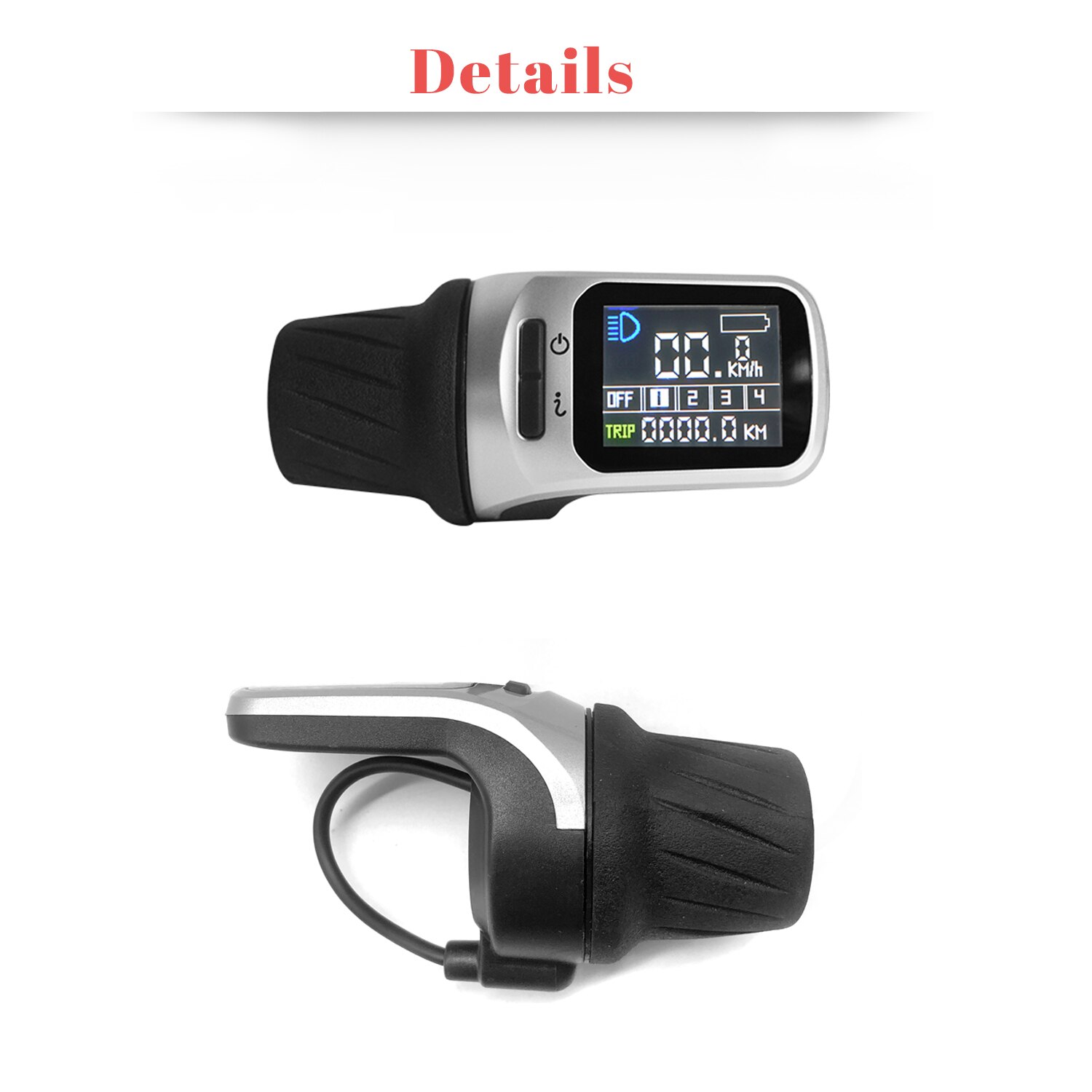 6PIN Electric Bike LCD Display XH18 for 36V 48V tsdz2 tongsheng Mid Drive Motor Ebike Conversion kit