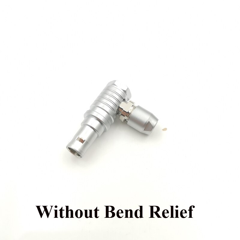 FHA 0B 6Pin Elbow Audio Port Connector for Camera ARRI Alexa Mini LF: Without Bend Relief