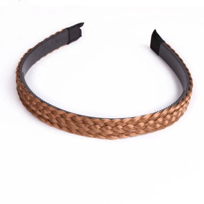 Zopf Haarband Frauen Fishbone Braid Frauen Perücke Twist Braid Stirnband Haarnadel Böhmen rutschfeste Kopfschmuck Braut Haarschmuck