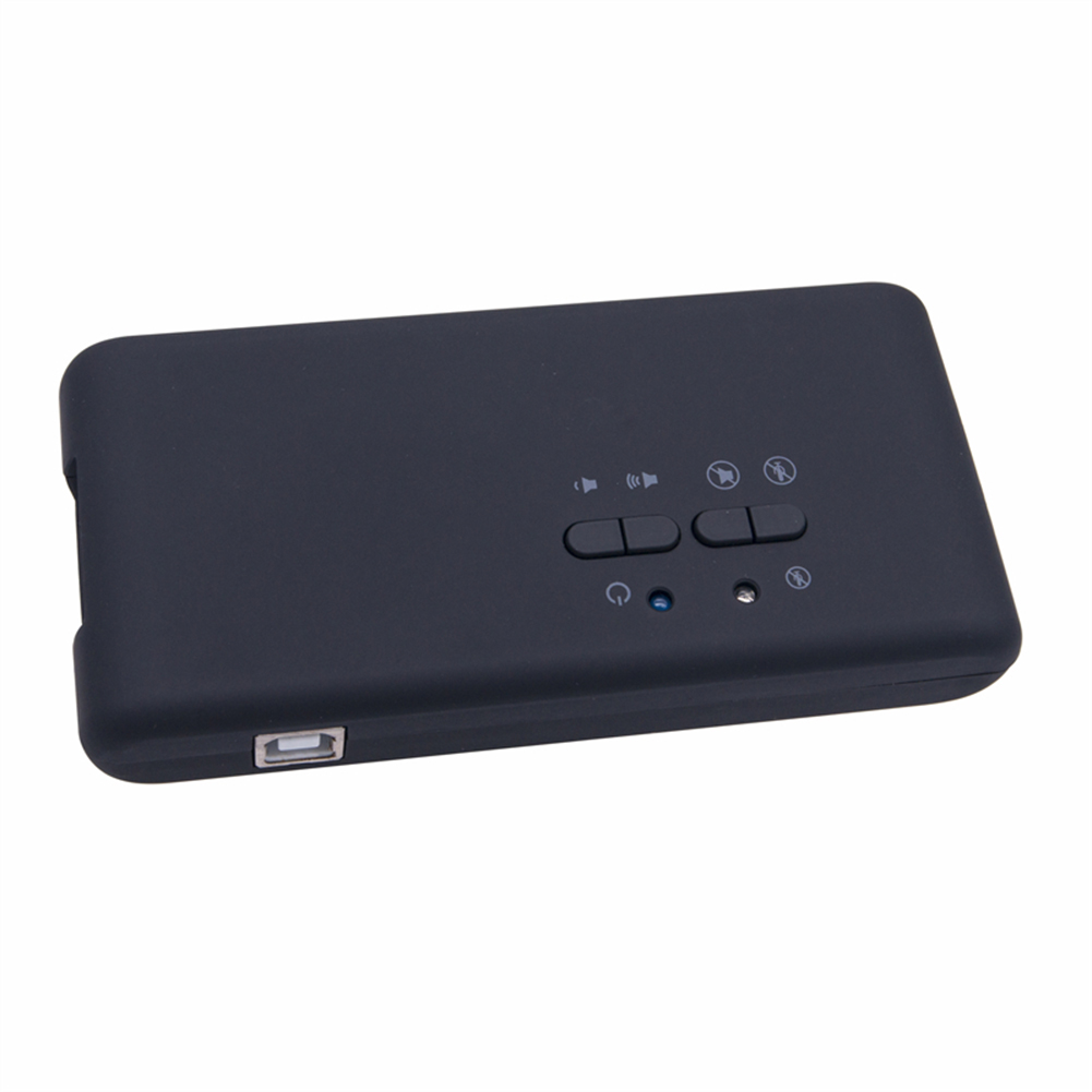 Adaptador de áudio USB 7.1 Placa de som Saída DAC de 8 canais com 2 cabeças de microfone Gravação e reprodução SPDIF para alto-falantes de mesa domésticos