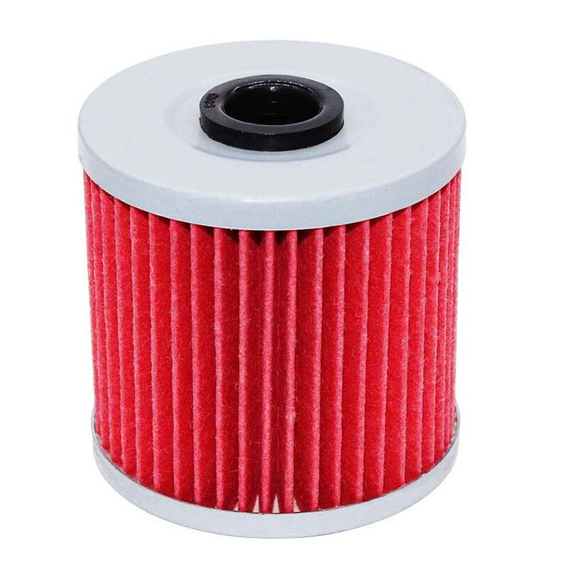1/2/4pcs Filtro De Óleo Da Motocicleta para KAWASAKI BJ250 TR250 Estrella 250 Lakota 300 KLF220 KEF300 Bayou KLF250 KLF300 KLT200 KLT250: 1 piece Red