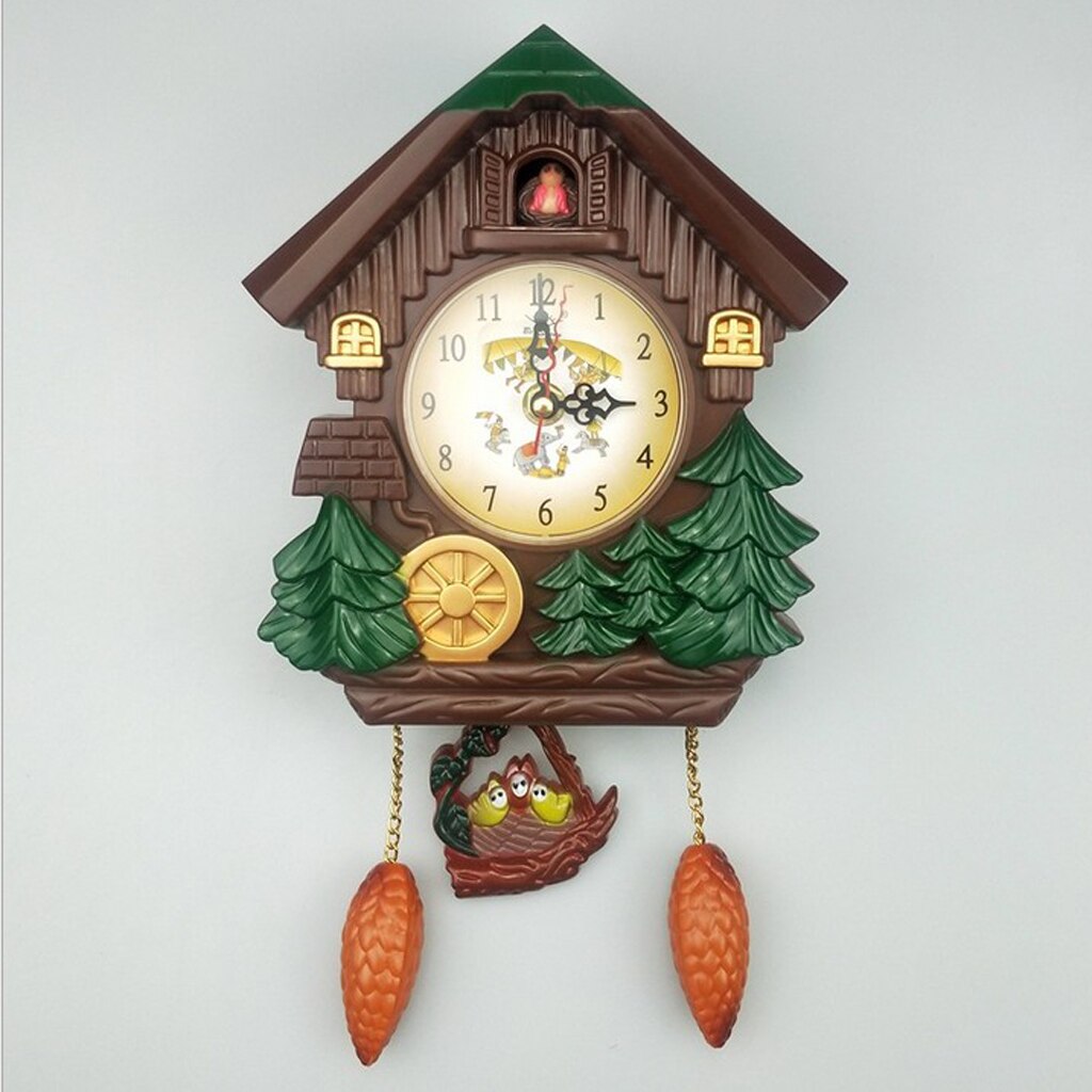 Unique Intelligent Alarm Clock Cuckoo Wall Clock For Home Decor For Kids