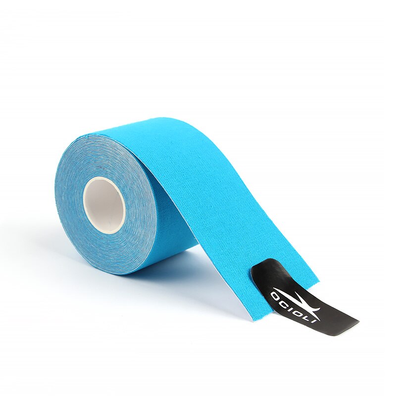 Kinesiologie Tape Baumwolle Elastic Band Fitness Kinesiologie Band Sport Band Basketball Unterstützung Pflege Knie Bandage: 12