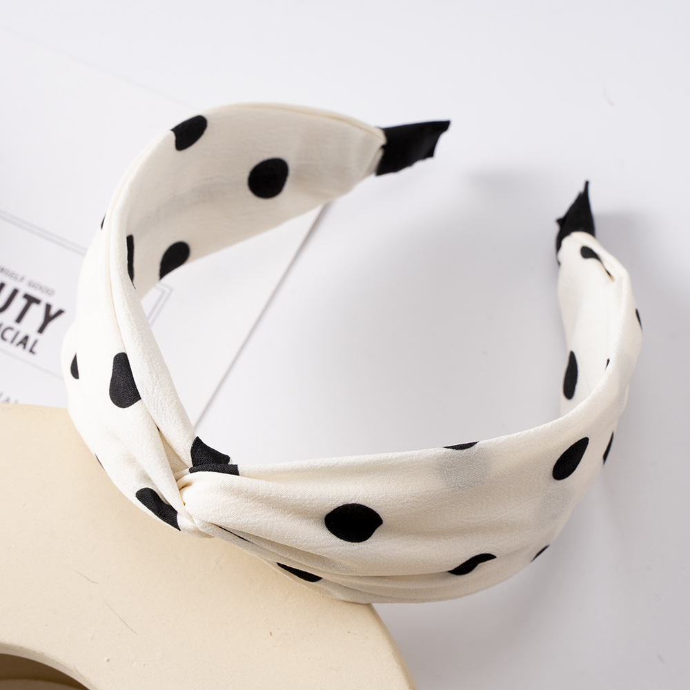 Druck Leopard Stirnband Breites Kreuz Frauen Haarband Elastische Schleife Haar Band Bands Lünette oben Knoten Mädchen Haar Zubehör: Tiefe Blau