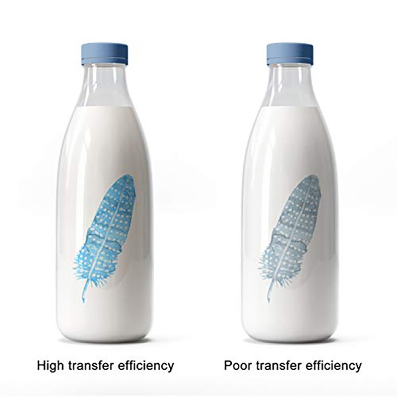 Waterslide Decal Paper Inkjet Clear Transparent Printable Water Transfer Papers Water Slide Decal Foil Tansfer Sheet Letter Size