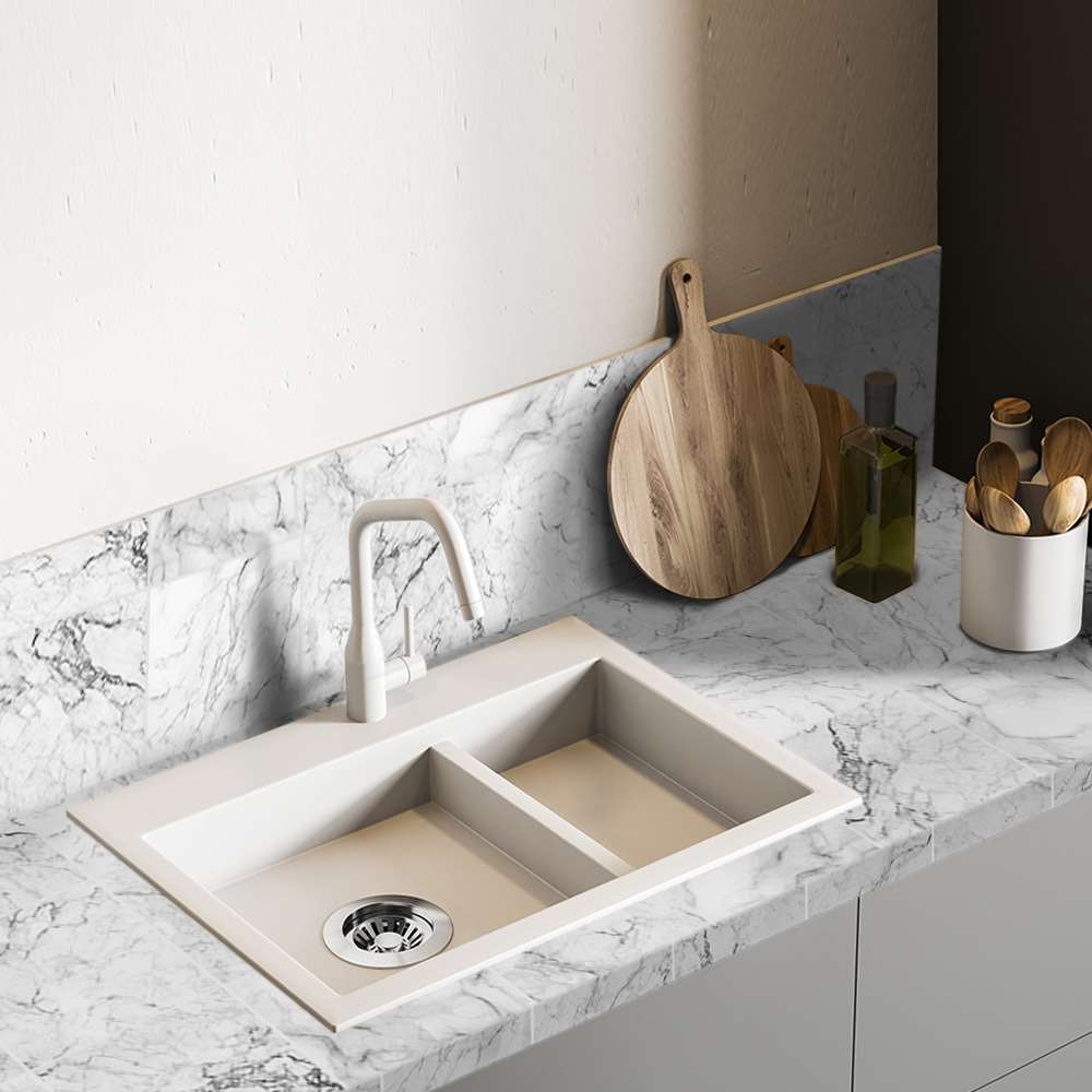 20 st vattentät vit marmor kakel väggklistermärke itchen badrum inredning vägg klistermärken stick kakel panel dekor