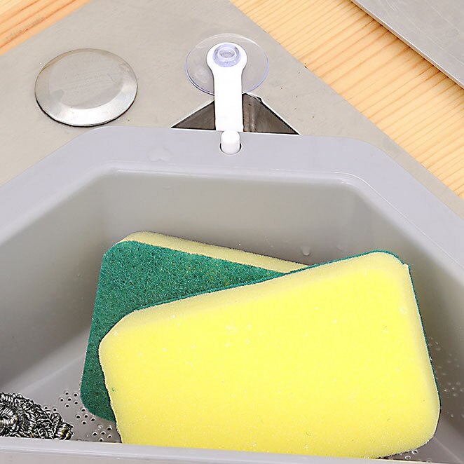 Triangle cuisine évier égouttoir éponge support de rangement cuisine évier porte-savon égouttoir support salle de bain accessoires organisateur supports