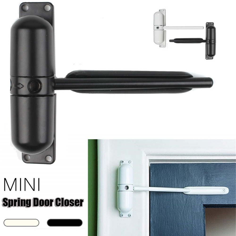 Track Spring Automatic Door Closer Invisible Door Close Adjustable Automatic Fire Rating