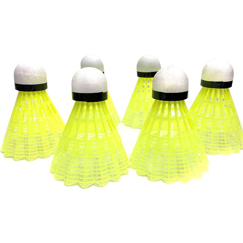 Volantes de bádminton de nailon con gran estabilidad, durabilidad, pelotas de entrenamiento deportivo para interiores y exteriores, subventa