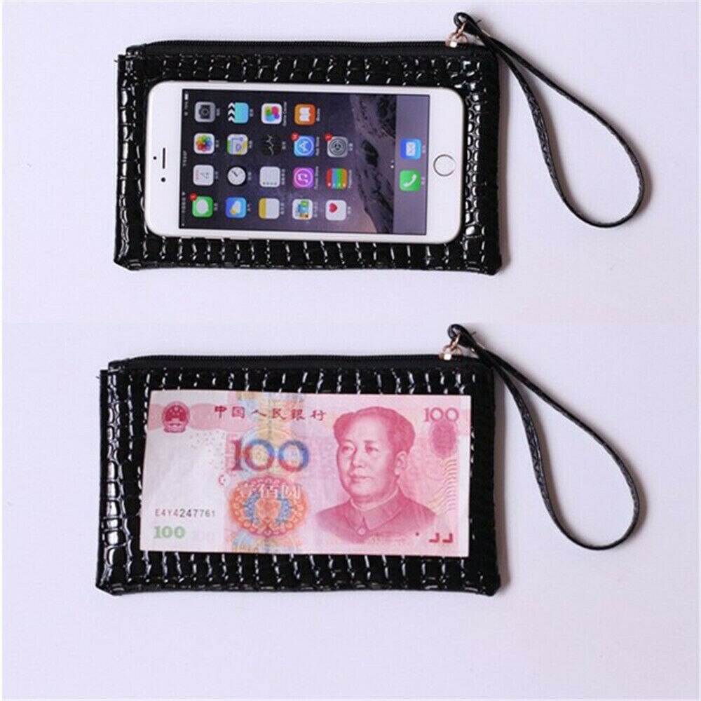 2019 caldo Signore Delle Donne Coccodrillo Pochette da gionro casuale Della Chiusura Lampo dell'unitàÀ di ELABORAZIONE Del Sacchetto di Nuovo Modo di Stile Portatile Del Telefono Della Borsa