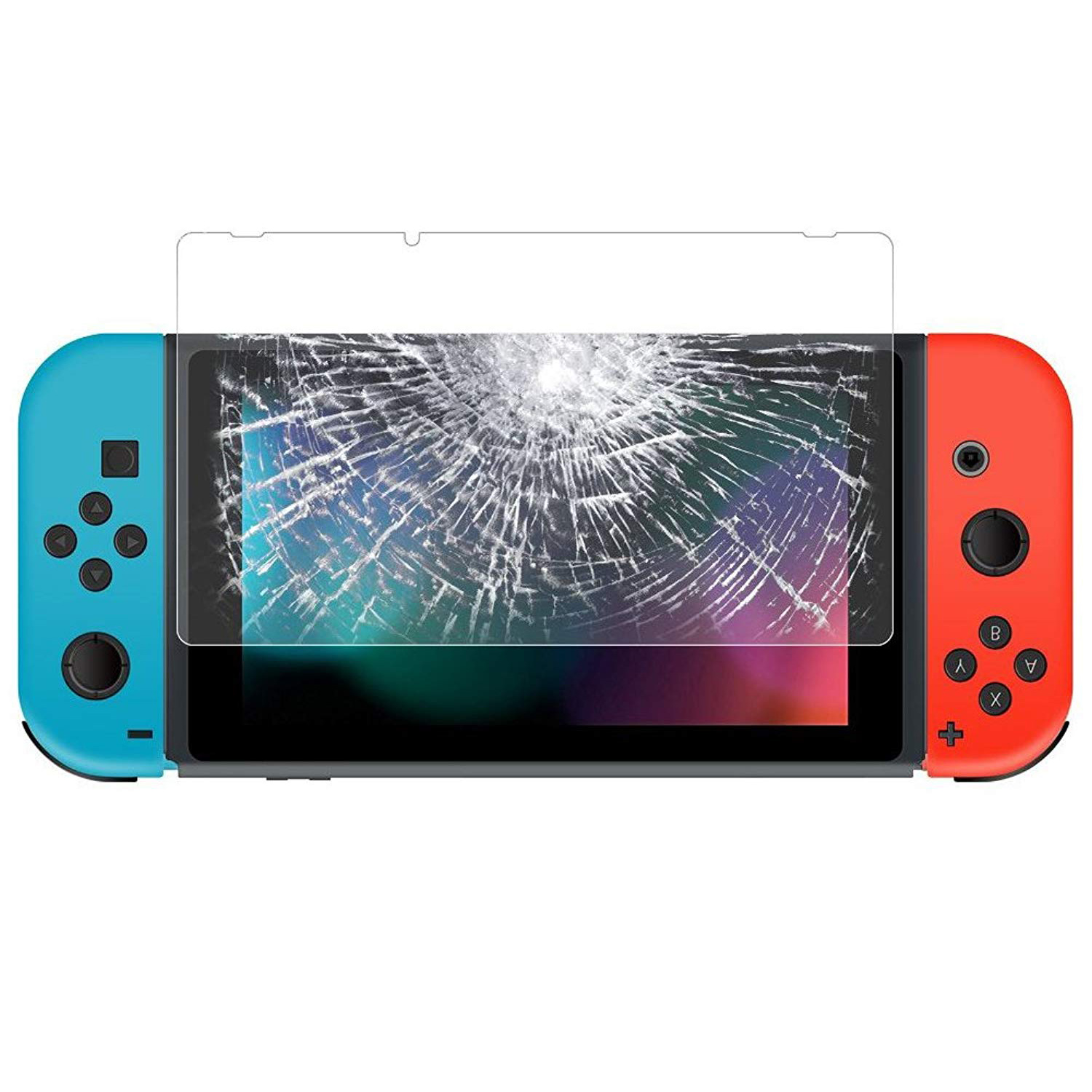 Gehard Glas Screen Protector voor Nintendo Schakelaar, Anti-Kras HD Clear Plexiglas Scherm Beschermende voor Nintendo Switch Ga