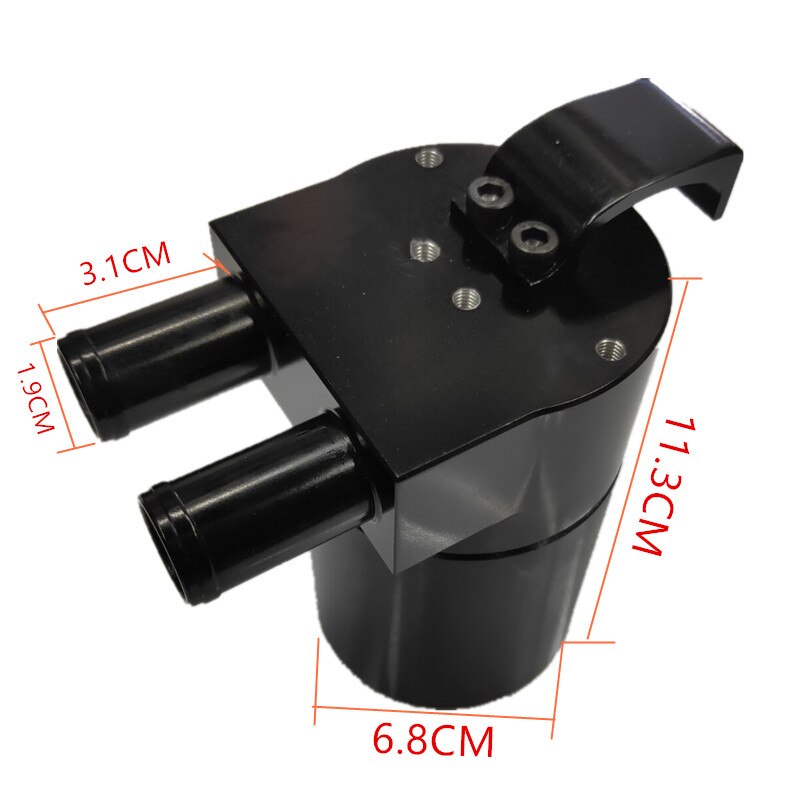 SPSLD-tanque de captura de aceite de reserva de aleación de aluminio negro de alto rendimiento para BMW N54 335