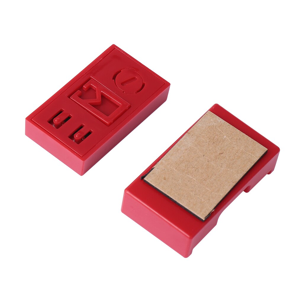 Car Desk Clock Digital LCD Screen Self-Adhesive Electronic Clock Table Auto Dashboard Date Time Small Clock Bracket Car Clock