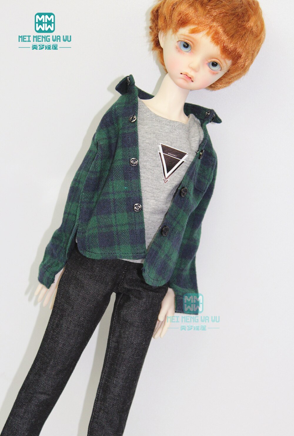 Ropa para muñecas BJD 1/4 43 cm , camisetas interiores Accesorios