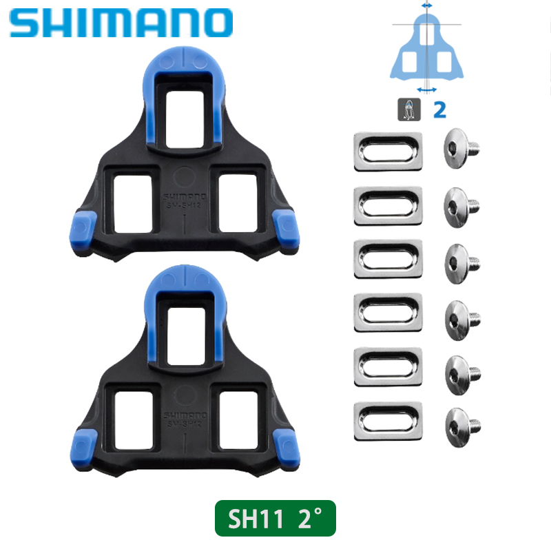 Shimano SH11 SH10 SH12 Racefiets Pedaal Cleat Fiets Cleats Originele Doos Schoenen Cleats Fiets Pedaal Road Cleats Snelheidssysteem: Rood