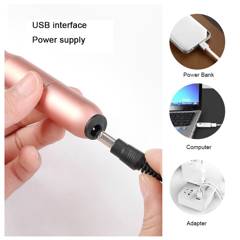 1 set elektrische manicuremachine, pen, pedicure, nagelvijl, nagelgereedschap, boor, nagelboormachine, apparatuur, nagelkunstgereedschap