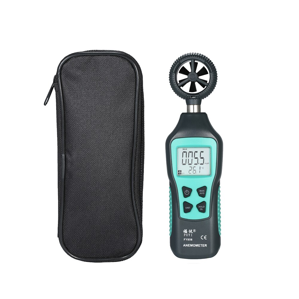 3 In 1 Anemometer Digital Thermometer Wind Chill Tester 5 Switchable Wind Speed Unit Wind Speed Meter Air Velocity Windmeter