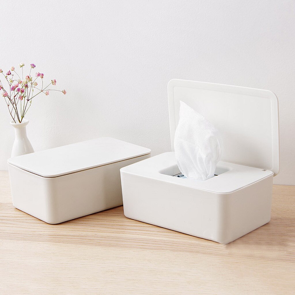 Dispensador de toallitas humedad en seco, caja de pañuelos húmedos, toallitas, soporte para servilletas, caja dispensadora de toallitas