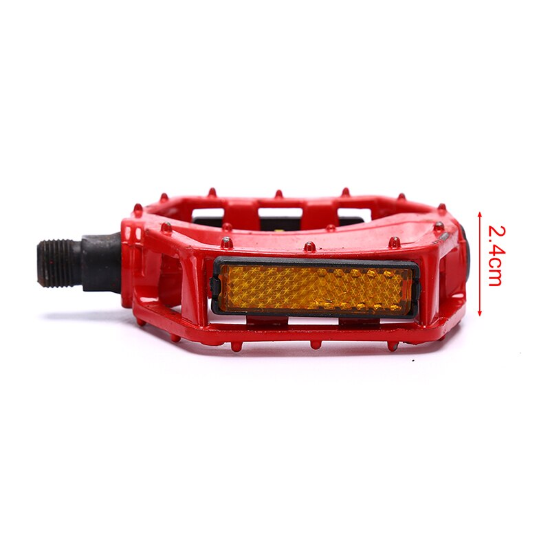 Fiets achterpedalen klappedaal voetsteun - mountainbike trekking fietsen fietsaccessoires pedalen kunsthars universele pegs voetrooster asverlenging voetpedaal achter zwart 1 paar 9,1 x 9,4 cm