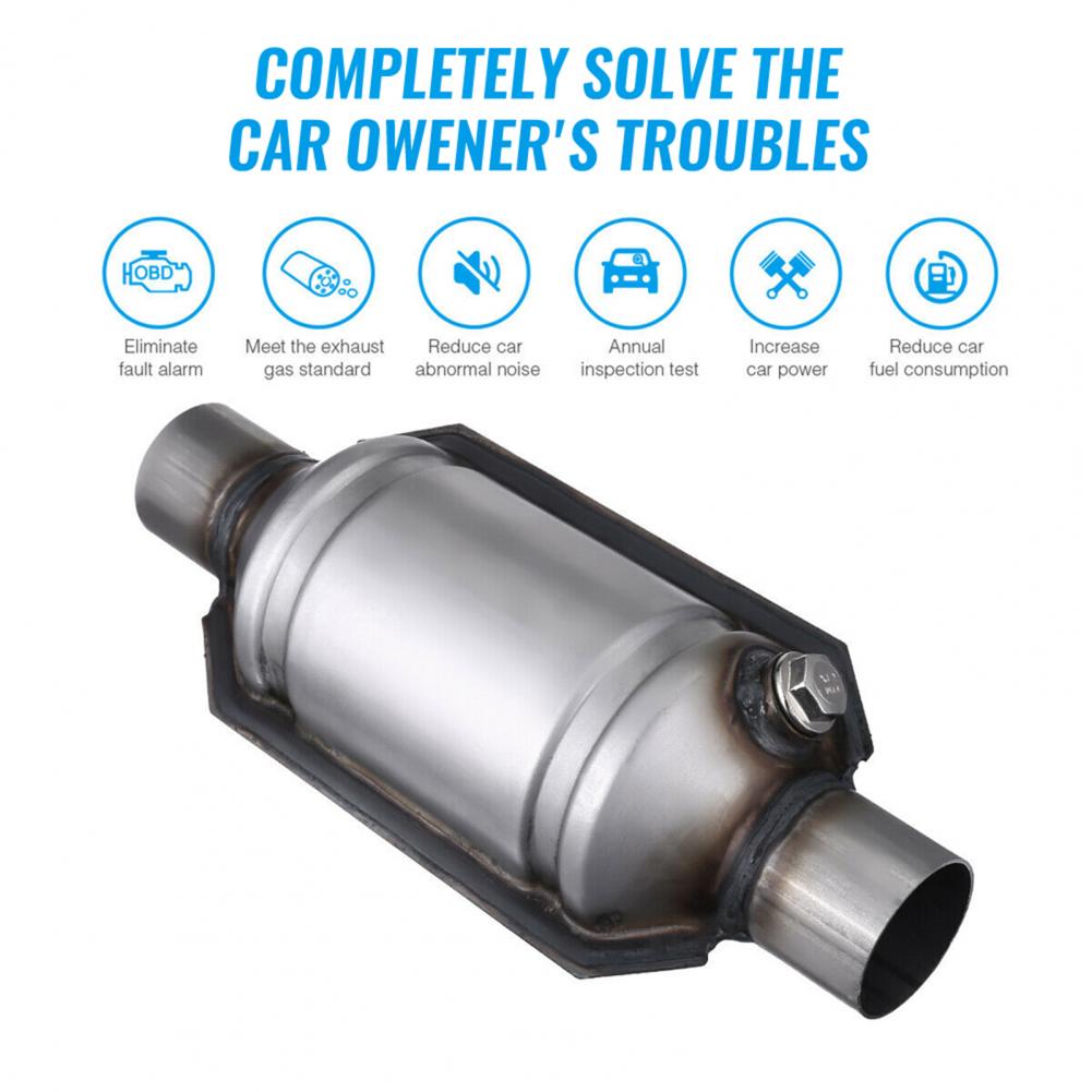 Catalytic Converter Weld-on Stable Performance High Flow Exhaust Manifold Catalytic Converter