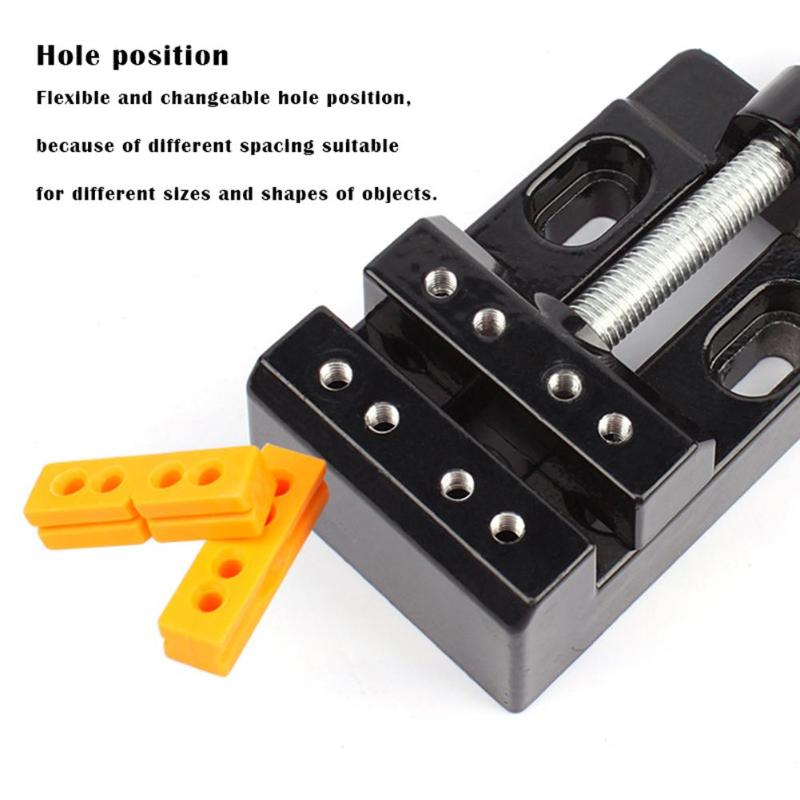 57mm Universal Table Vise Woodworking Tabletop Clamp Vice Tilts Table Bench Vise Multifunction Machine Tools Accessories