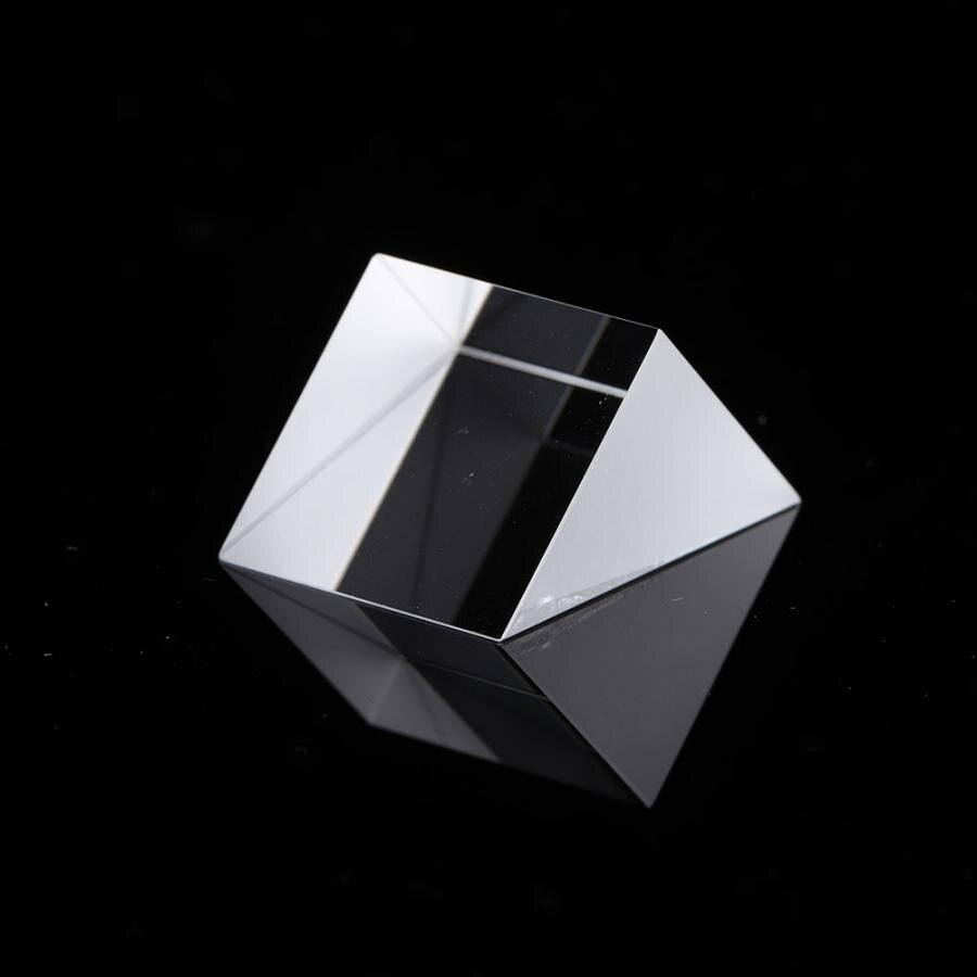 Prism K9 Triangular Optical Glass Triangular Prism for Teaching Tool