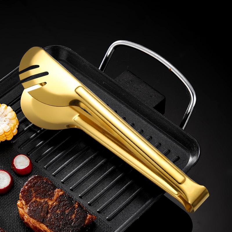 Kitchen Tongs For Cooking Anti-scalding Toast Tongs Food Tongs Clip Scissors Reusable Serving Tongs Food Grade Food Tongs For