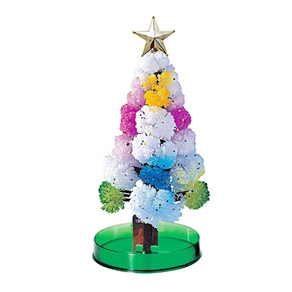 Jul hemdekorationer jul pappersträd magi växande träd leksak pojkar flickor nyhet xmas 20ml boże narodzenie navidad