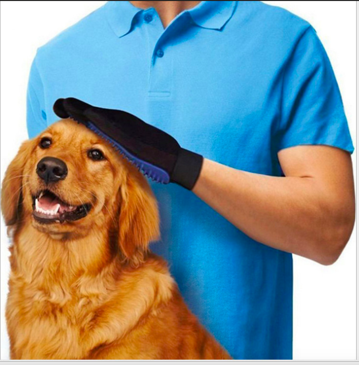 True Touch Pet Gloves Brush Massage Cleaning Cat And Dog Hair Brush Pet Brush