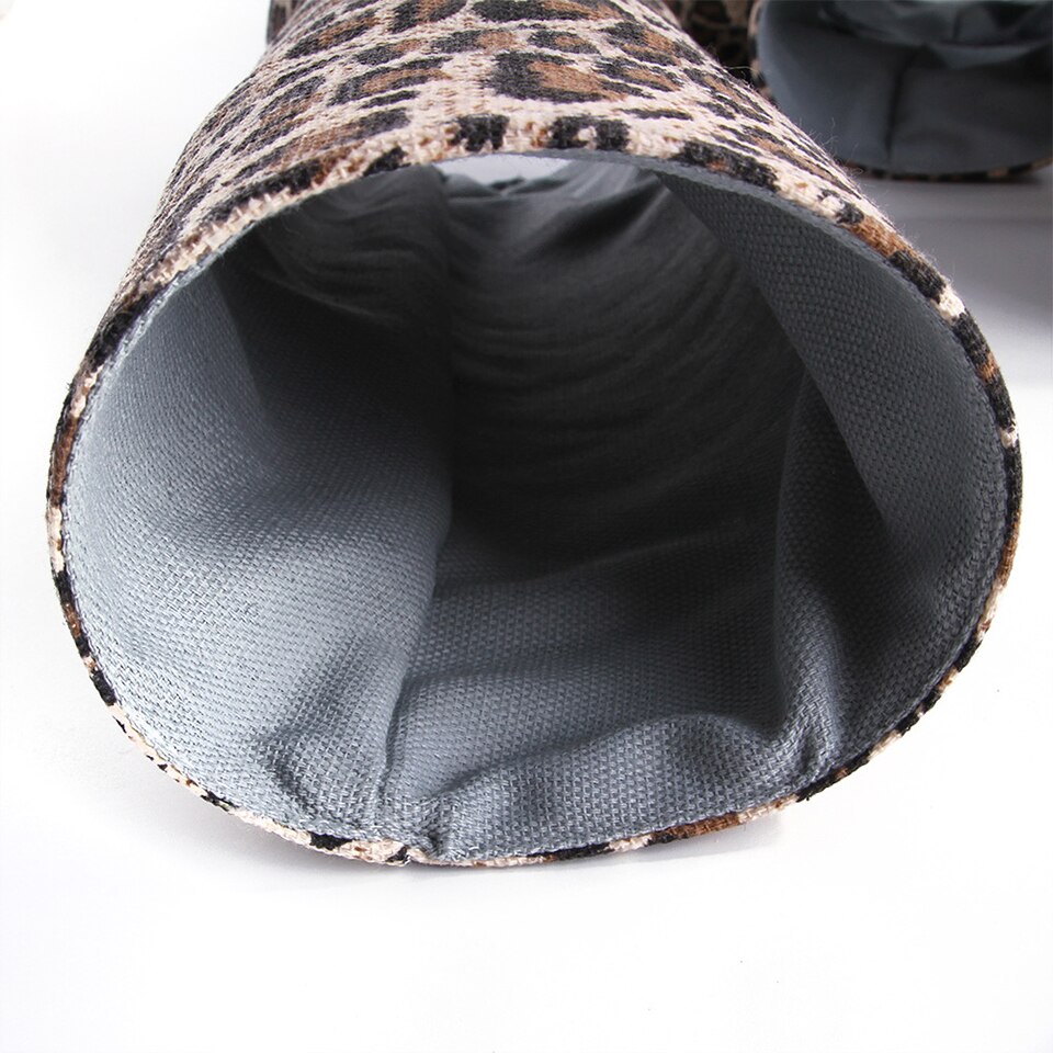 Foldable Pet Cat Tunnel Toy Collapsible 2/3/4 Holes Leopard Cat Tent Tunnel Play Tube Toy Indoor Outdoor Cat Training Toy Tubes