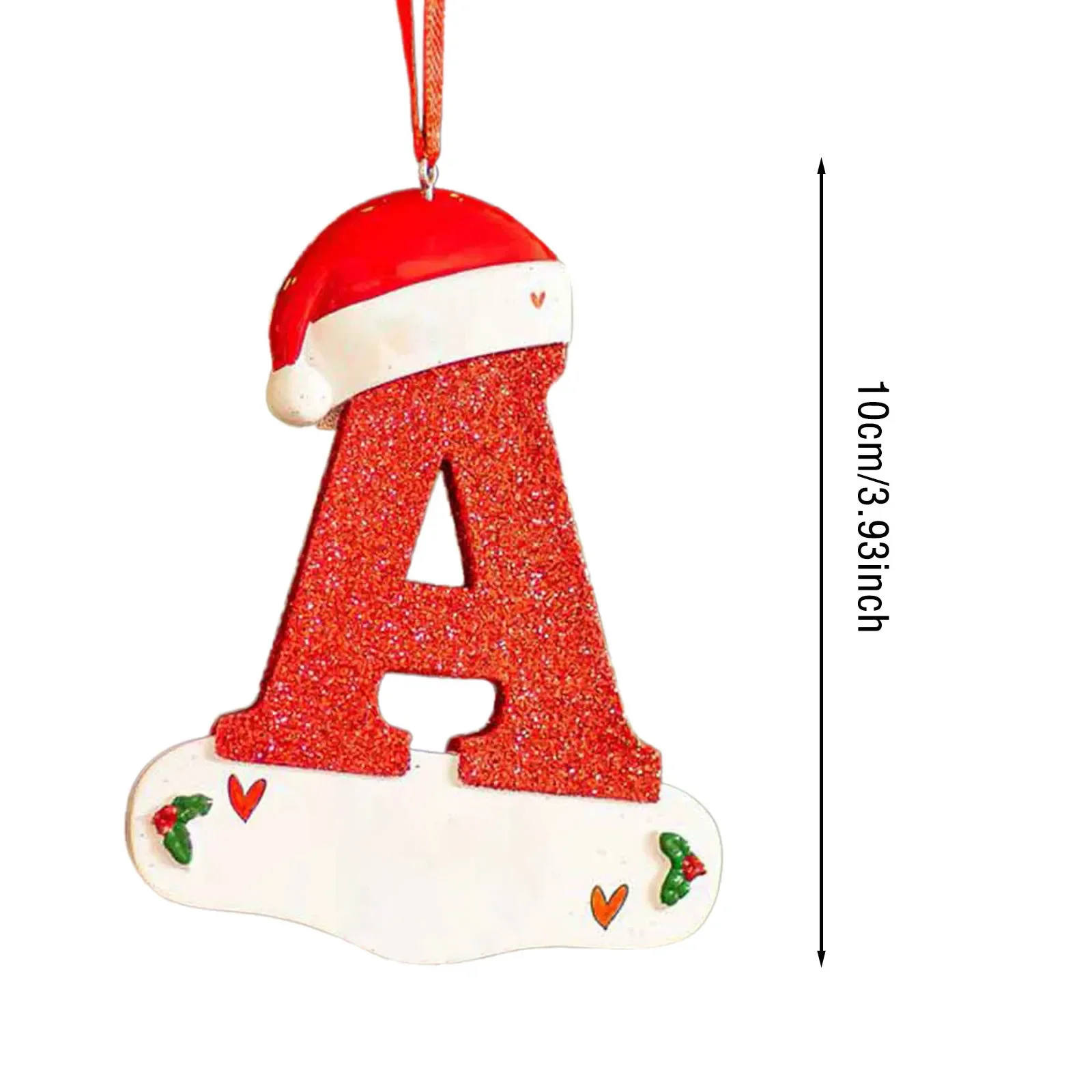Christmas Tree Decoration Letter Pendant 26 Letters Home acrylic DIY Pendant Xmas Year Decor Ornament navidad