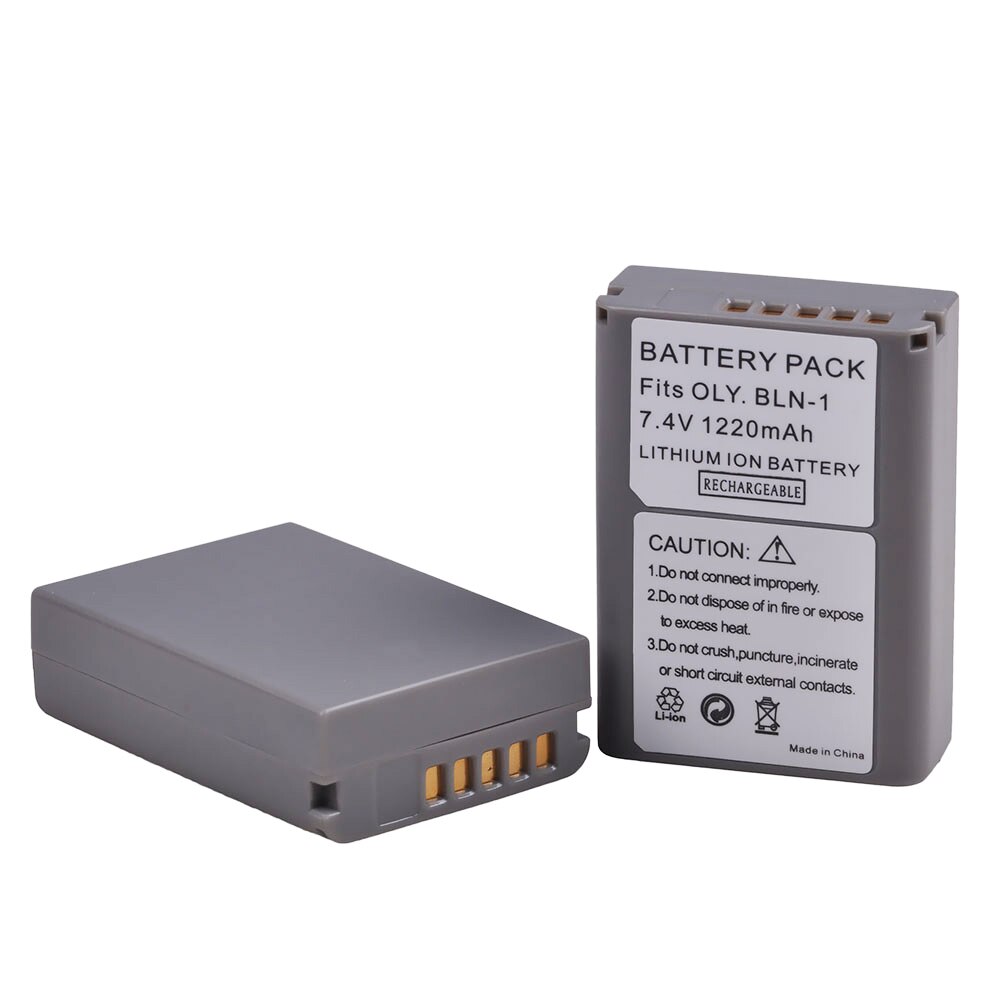 4Pcs BLN-1 PS BLN1 PS-BLN1 Batteries + Dual LED USB Charger for Olympus OM-D E-M1 E-M5 Mark II PEN-F E-P5 EM1 EM5 PENF EP5