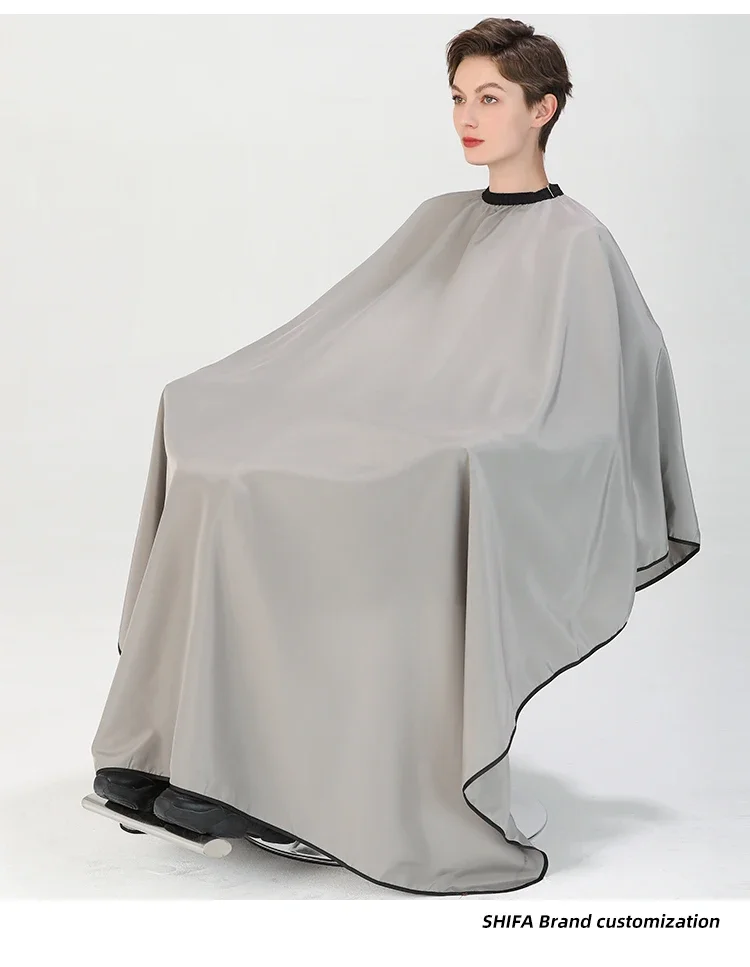 Plus Salon Professionele Kapsel Sjaal Snap Waterdicht Kapper Kappers Schort Kapper Haar Knippen Kleurstof Haar Styling Capes