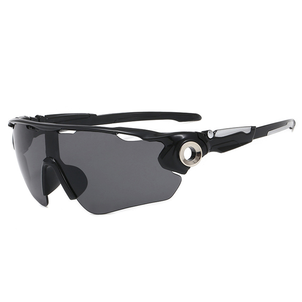 Óculos de ciclismo 8 clolors esportes ao ar livre óculos de sol das mulheres dos homens ciclismo mtb óculos de equitação de estrada bicicleta óculos de sol: Preto