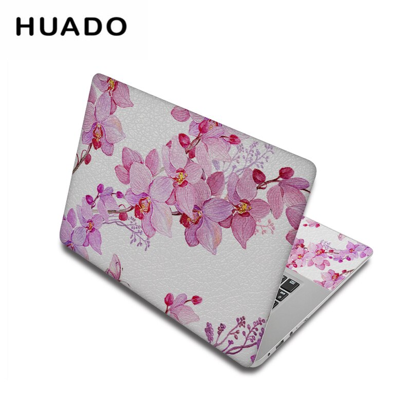 Beautiful Flower Laptop Skin Sticker 13.3" 14" 15.6" 17" Notebook Surface Cover Decal for Lenovo/HP/Macbook/Acer: 15inch / laptop skin 1