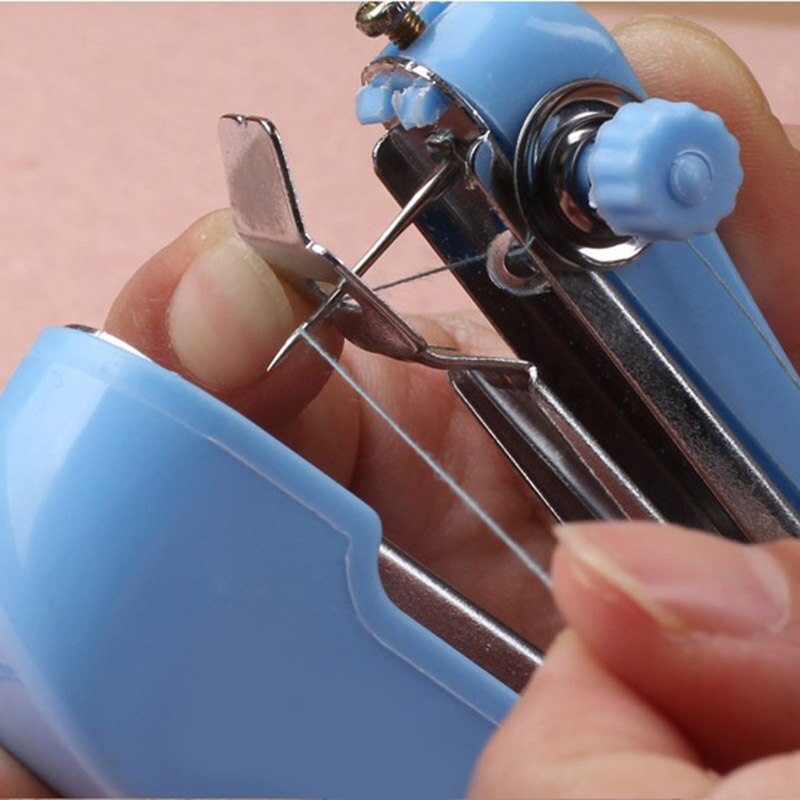 Mini Sewing Machine Portable Manual Stitch Fabric Handy Needlework Tool Diy Швейная Машинка Maquina De Coser
