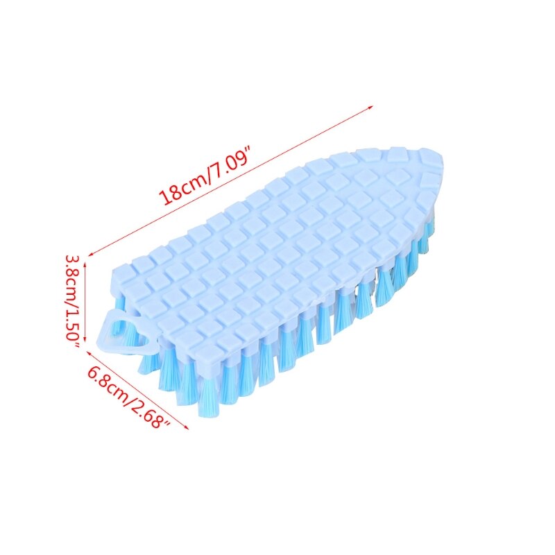 Bendable Bristle Brush Wall Ceramic Tile Floor Cleaning Brushes Hangable Brush R9JC