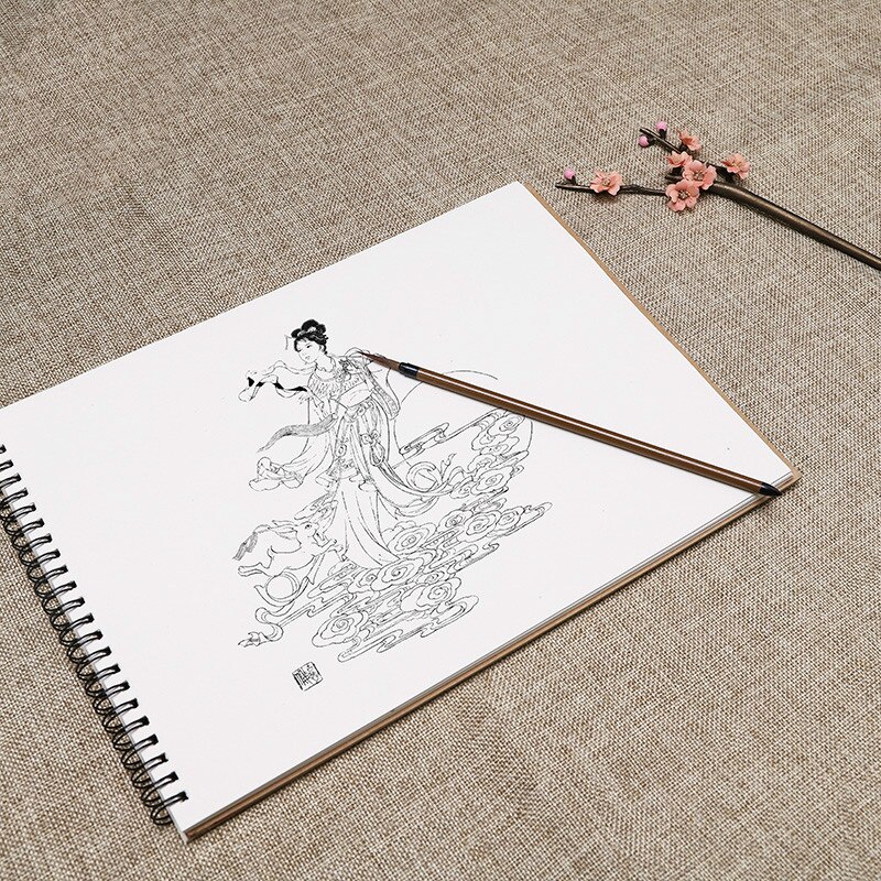 Weasel Hair Chinese Calligraphy Writing Brush Set Watercolor Pen Character Outline Drawing Hook Line Pens Craft Supply