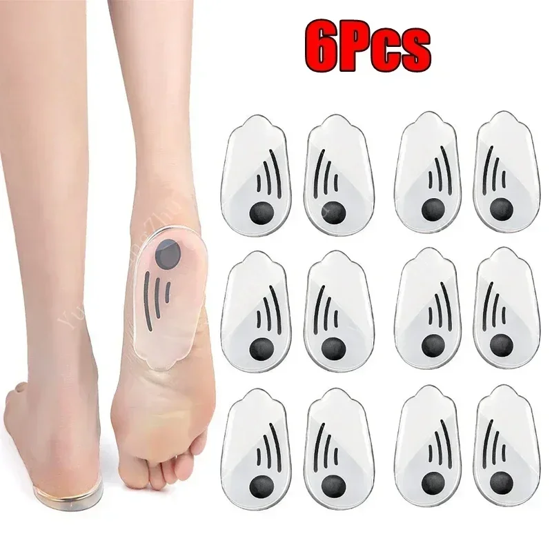 6Pcs Silikon Orthopädische Einlegesohlen für Füße O/X Bein Typ Valgus Varus Korrektur Gel Schuhe Einlegesohle Magnet Massage fuß Pflege Pads