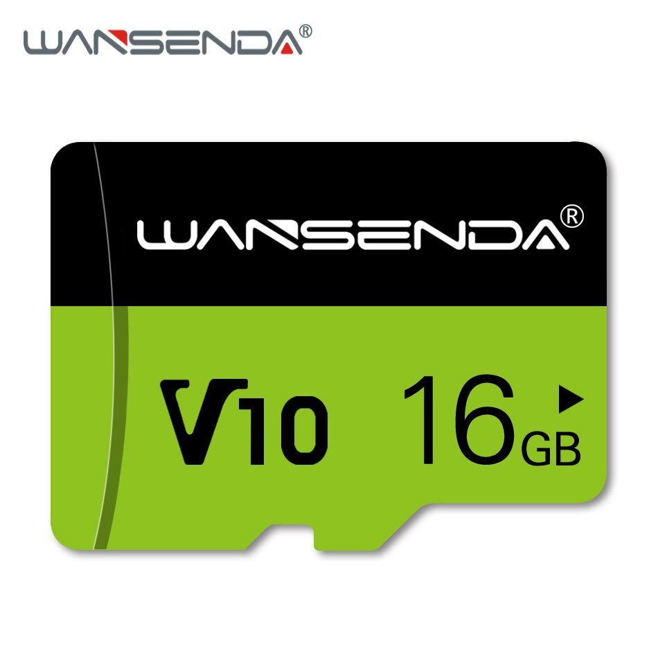 WANSENDA-tarjeta de memoria Micro SD V30 V10, 128GB, 64GB, 32GB, 16GB, 8GB, mini tarjeta TF, tarjetas de memoria completas para teléfono/tableta: 16 GB
